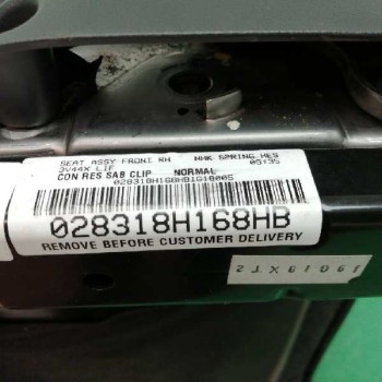 Recambio de asiento delantero derecho para mitsubishi space star (a00) 1.2 referencia OEM IAM J9G10XT2 PRO25 