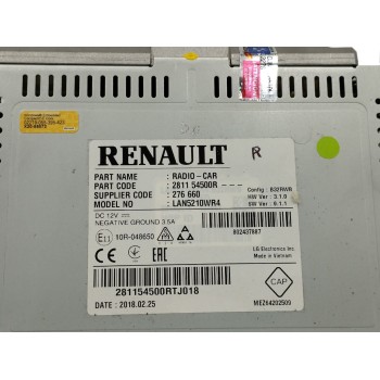 Recambio de sistema navegacion gps para renault clio iv 1.5 dci diesel fap referencia OEM IAM 281154500R LAN5210WR4 