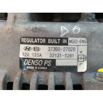 Recambio de alternador para kia carens (un) active referencia OEM IAM 3730027020 021319261 