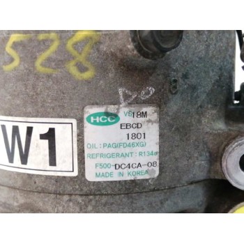 Recambio de compresor aire acondicionado para kia carens (un) active referencia OEM IAM F500  