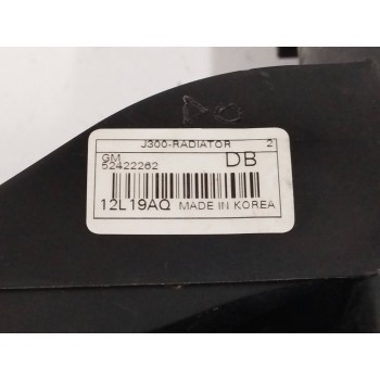 Recambio de radiador agua para chevrolet orlando 1.8 cat referencia OEM IAM 52422262  