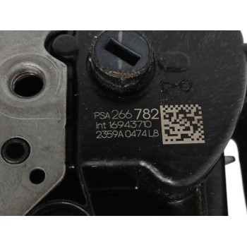 Recambio de cerradura puerta delantera izquierda para citroën c3 aircross 1.2 12v e-thp / puretech referencia OEM IAM 266782 169