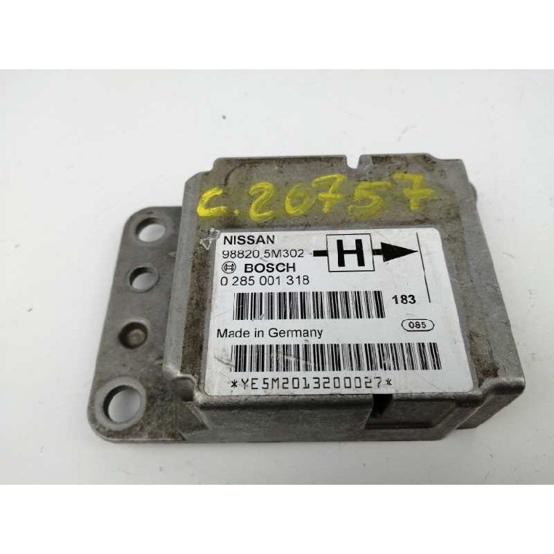 Recambio de centralita airbag para nissan almera (n16/e) comfort referencia OEM IAM 988205M302 0285001318 