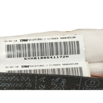 Recambio de airbag cortina delantero derecho para citroën c4 picasso 1.6 blue-hdi fap referencia OEM IAM 9800483180  