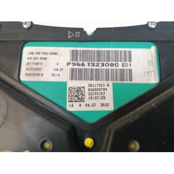Recambio de cuadro instrumentos para peugeot 307 berlina (s2) xs referencia OEM IAM P9661323080  