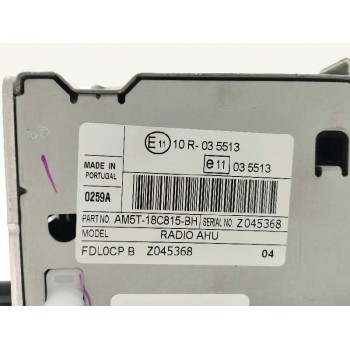 Recambio de sistema audio / radio cd para ford c-max trend referencia OEM IAM AM5T18C815BH  