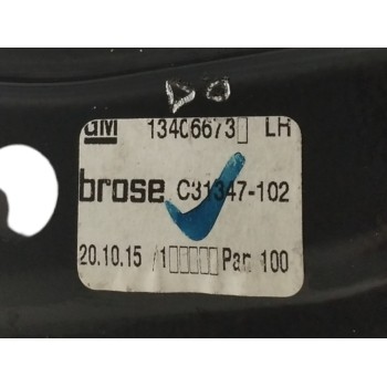 Recambio de elevalunas delantero izquierdo para opel astra k lim. 5türig 1.6 cdti dpf referencia OEM IAM 13406673  