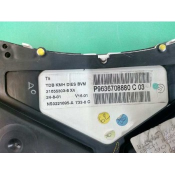Recambio de cuadro instrumentos para peugeot 307 (s1) xs referencia OEM IAM 9636708880 216553038 