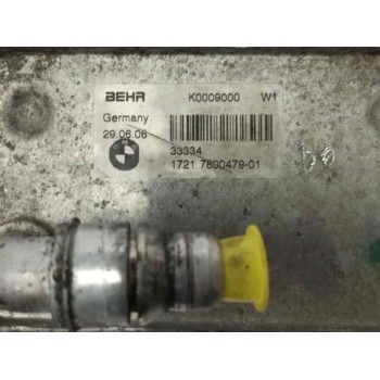 Recambio de enfriador aceite motor para bmw serie 5 berlina (e60) 3.0 turbodiesel cat referencia OEM IAM 17217800479  