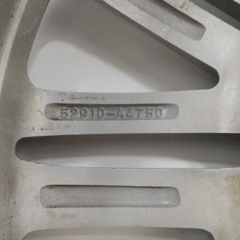 Recambio de llanta para kia carens iv 1.6 gdi referencia OEM IAM 52910A4750 7,0JX17ET50,5 5H 5X115