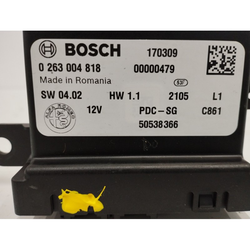 MODULO ELECTRONICO CONTROL ASISTENCIA DE ESTACIONAMIENTO 0263004818