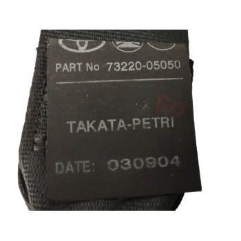 Recambio de cinturon seguridad delantero izquierdo para toyota avensis berlina (t25) 2.0 16v cat referencia OEM IAM 7322005050  