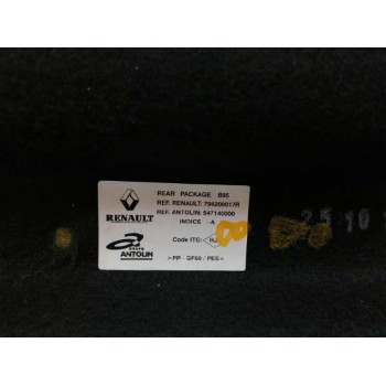 Recambio de bandeja trasera para renault megane iii berlina 5 p 1.2 16v referencia OEM IAM 794200017R  