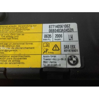 Recambio de airbag lateral delantero izquierdo para bmw serie 1 berlina (e81/e87) 118d referencia OEM IAM 87714056106Z  