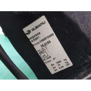 Recambio de enganche remolque para subaru impreza g12 2.0 diesel cat referencia OEM IAM   