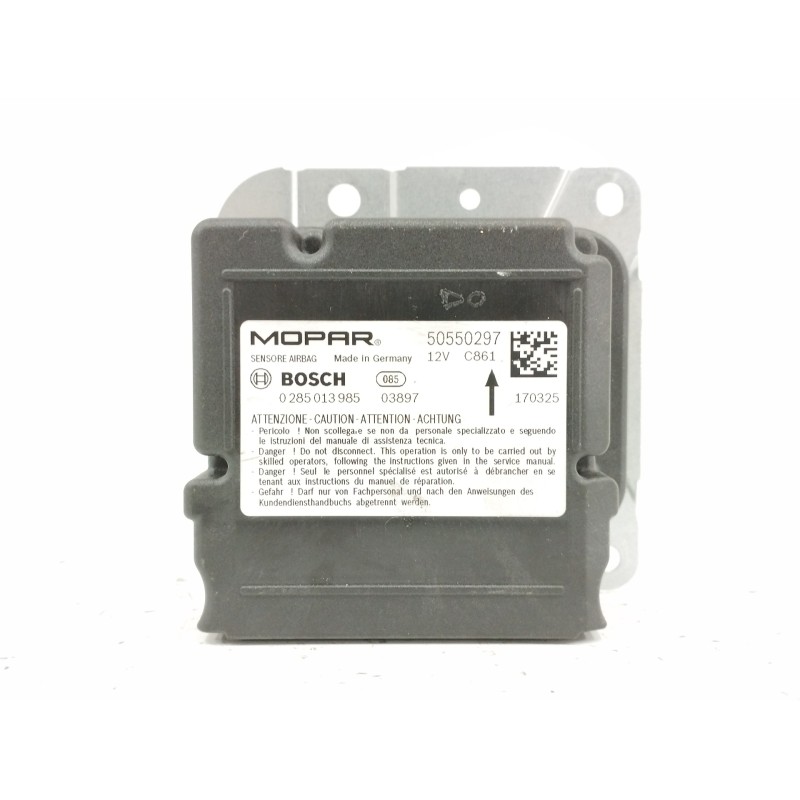 Recambio de centralita airbag para alfa romeo giulia (952) 2.0 turbo cat referencia OEM IAM 50550297 0285013985 