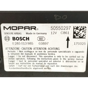 Recambio de centralita airbag para alfa romeo giulia (952) 2.0 turbo cat referencia OEM IAM 50550297 0285013985 