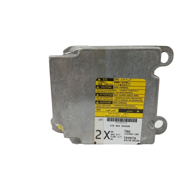 Recambio de centralita airbag para toyota avensis berlina (t25) 2.0 turbodiesel cat referencia OEM IAM 8917005220 215955102 