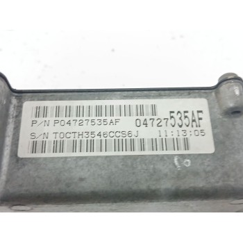 Recambio de centralita cambio automatico para chrysler voyager iv (rg, rs) 2.8 crd referencia OEM IAM 04727535AF P04727535AF 