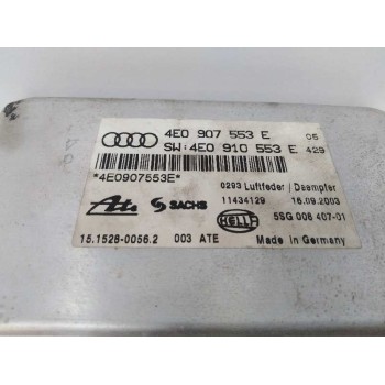 Recambio de centralita suspension para audi a8 (4e2) 4.0 v8 32v tdi biturbo cat (ase) referencia OEM IAM 4E0907553E 4E0910553E 1
