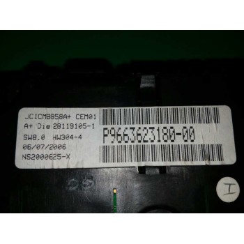 Recambio de cuadro instrumentos para citroën c4 grand picasso sx referencia OEM IAM 9663623180  