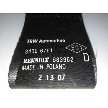 Recambio de cinturon seguridad delantero derecho para renault clio iii 2.0 16v referencia OEM IAM 34006761  