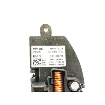 Recambio de resistencia calefaccion para skoda octavia lim. (5e3) 2.0 tsi referencia OEM IAM 5Q0907521E F011500108 