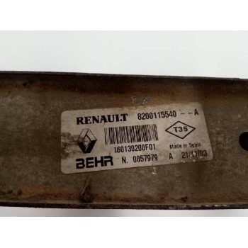 Recambio de intercooler para renault megane ii berlina 5p confort authentique referencia OEM IAM 8200115540  