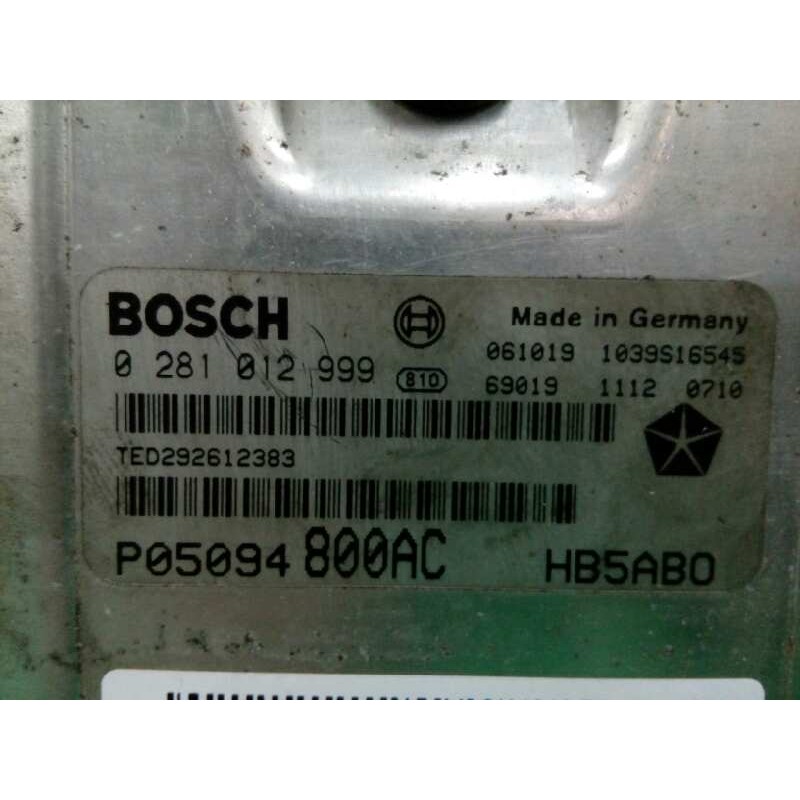 CENTRALITA MOTOR UCE 0281012999