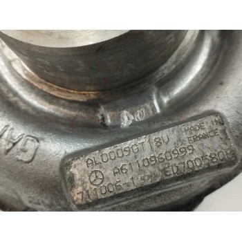 Recambio de turbocompresor para mercedes-benz clase c (w203) berlina 200 cdi (203.004) referencia OEM IAM A6110960999 7110061 