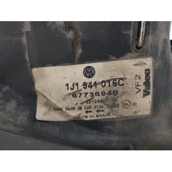 Recambio de faro derecho para volkswagen golf iv berlina (1j1) 1.9 tdi referencia OEM IAM 1J1941016C CON ANTINIEBLA 