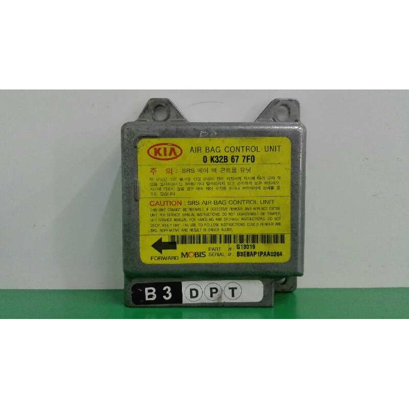 Recambio de centralita airbag para kia rio ls berlina referencia OEM IAM 0K32B677F0  