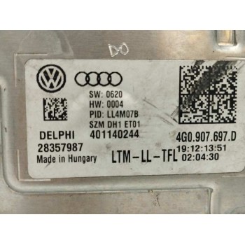 Recambio de centralita faros xenon para skoda octavia lim. (5e3) 2.0 tsi referencia OEM IAM 4G0907697D  