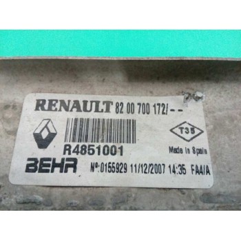 Recambio de intercooler para renault megane ii berlina 5p 1.5 dci diesel cat referencia OEM IAM 8200700172  