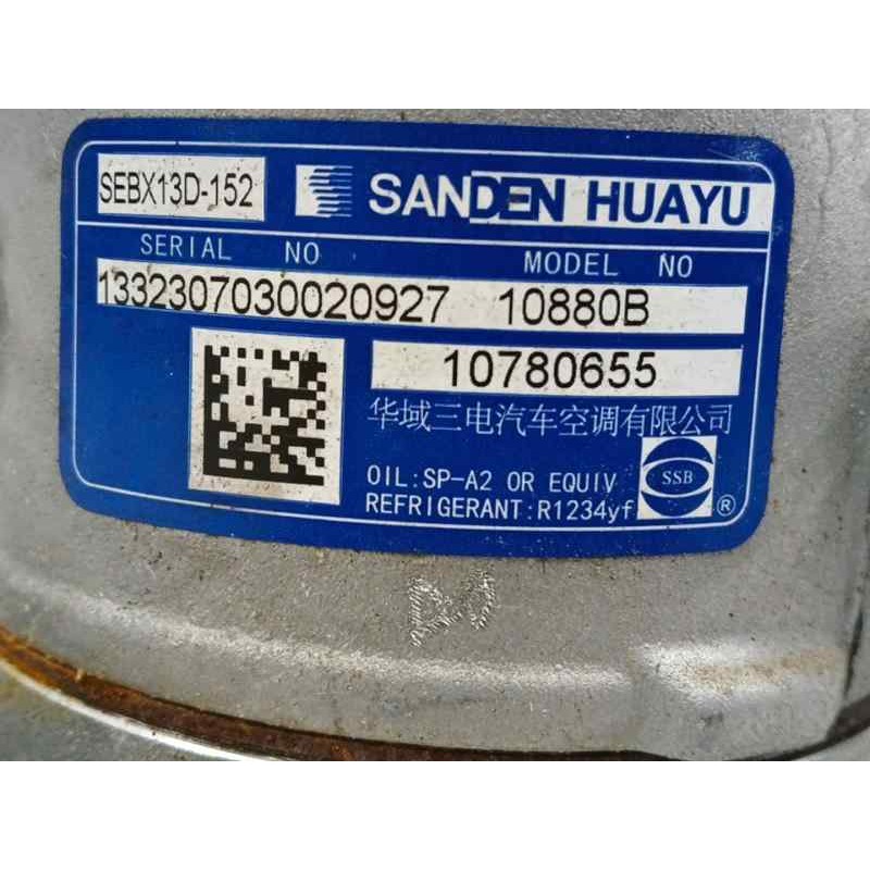 COMPRESOR AIRE ACONDICIONADO SEBX13D152