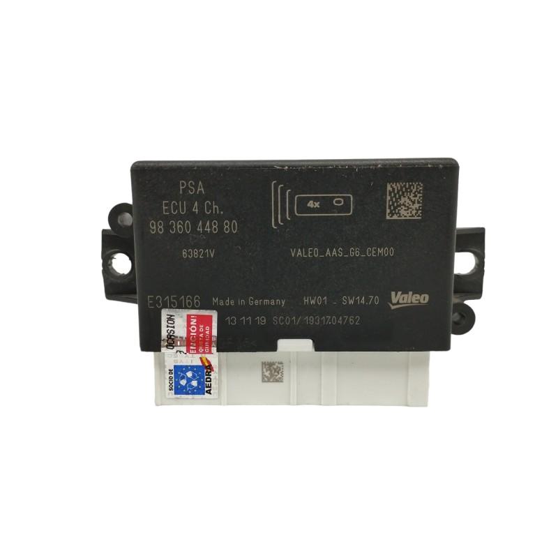 Recambio de modulo electronico para peugeot rifter 1.5 blue-hdi fap referencia OEM IAM 9836044880  