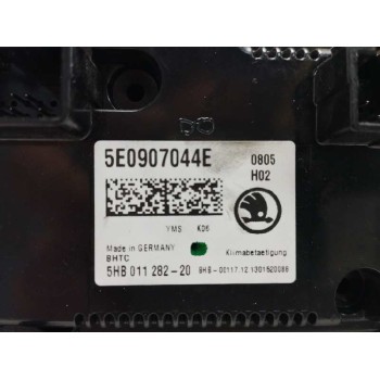 Recambio de mando climatizador para skoda octavia lim. (5e3) 2.0 tsi referencia OEM IAM 5E0907044E 5HB01128220 