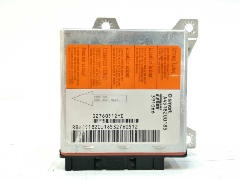 Recambio de centralita airbag para smart coupe fortwo coupe (52kw) referencia OEM IAM A4518200185 391066 Recambio de centralita airbag para smart coupe fortwo coupe (52kw) referencia OEM IAM A4518200185 391066
