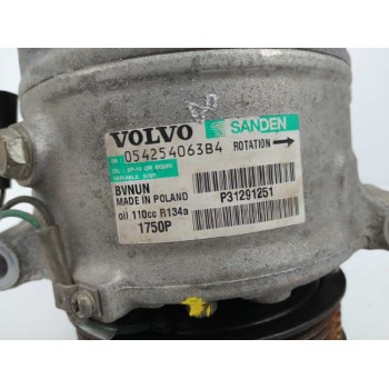 Recambio de compresor aire acondicionado para volvo v40 1.6 diesel cat referencia OEM IAM P31291251 1750P 