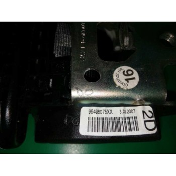Recambio de cinturon seguridad trasero derecho para peugeot 207/207+ (wa_, wc_) 1.4 referencia OEM IAM 96498075XX  