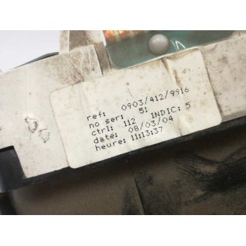 Recambio de cuadro instrumentos para chatenet barooder ch22 0.505 cc referencia OEM IAM 09034129916 UNA PESTAÑA ROTA 