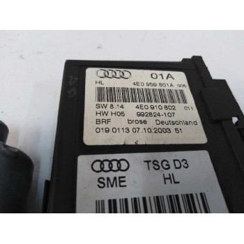 Recambio de motor elevalunas trasero izquierdo para audi a8 (4e2) 4.0 v8 32v tdi biturbo cat (ase) referencia OEM IAM 4E0959801A