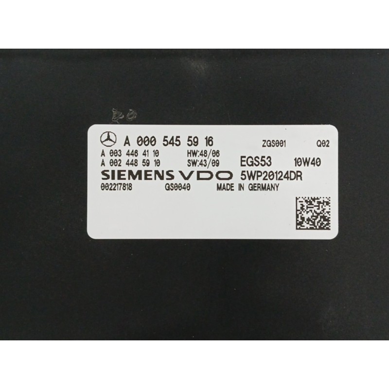 CENTRALITA CAMBIO AUTOMATICO 5WP20124DR