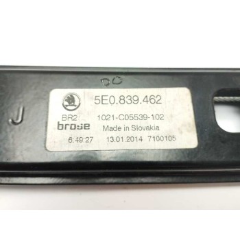 Recambio de elevalunas trasero derecho para skoda octavia lim. (5e3) 2.0 tsi referencia OEM IAM 5E0839462 5Q0959812A 