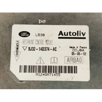 Recambio de centralita airbag para land rover evoque 2.2 td4 cat referencia OEM IAM BJ3214D374AC  