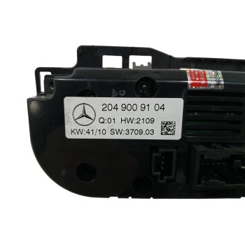 Recambio de mando climatizador para mercedes-benz clase c (w204) familiar 250 t cdi blueefficiency (204.203) referencia OEM IAM 