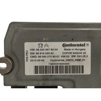 Recambio de modulo electronico para citroën c4 picasso 1.6 blue-hdi fap referencia OEM IAM 9802096780 START STOP 9691626980