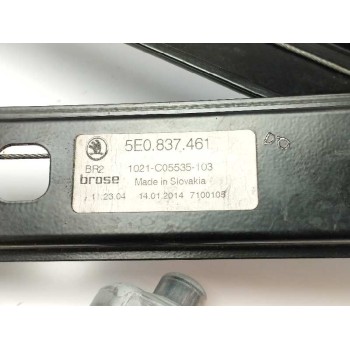 Recambio de elevalunas delantero izquierdo para skoda octavia lim. (5e3) 2.0 tsi referencia OEM IAM 5E0837461 5Q0959801B 