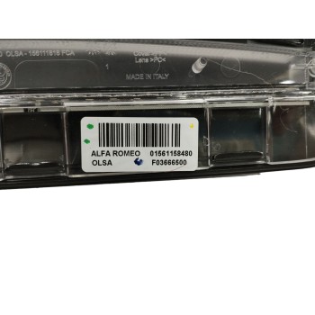 Recambio de luz central de freno para alfa romeo giulia (952) 2.0 turbo cat referencia OEM IAM 01561158480  