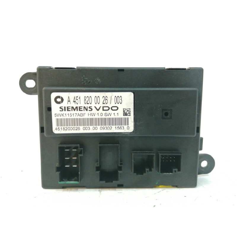 Recambio de modulo electronico para smart coupe 1.0 cat referencia OEM IAM A4518200026 5WK11517ABF 